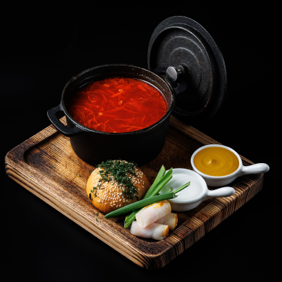 Борщ по-домашнему с говядиной