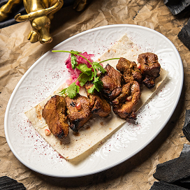 Шашлык из молодой свинины в гранатовом маринаде