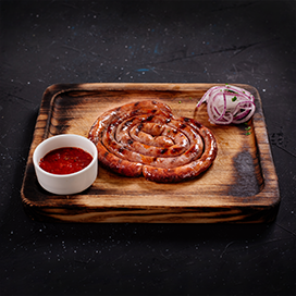 Свино-говяжья колбаска "Улитка" Свино-говяжья колбаска "Улитка"