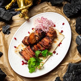 Шашлык Харбинский из свиной грудинки Шашлык Харбинский из свиной грудинки